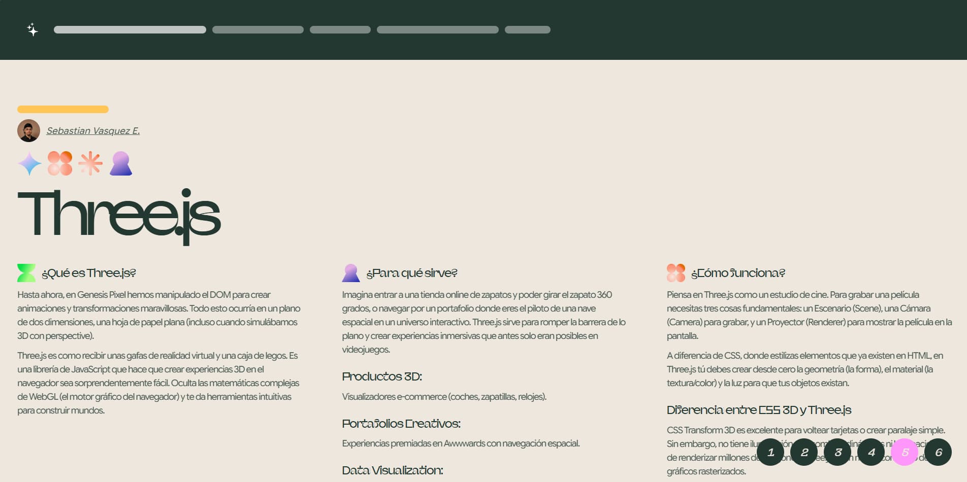 Three.js Mockup